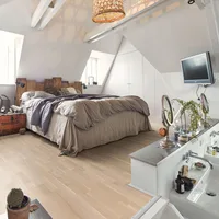Sol Parquet Longlife PC 200 verni ultra mat Chêne animé blanc crème - Biemar Bois-1