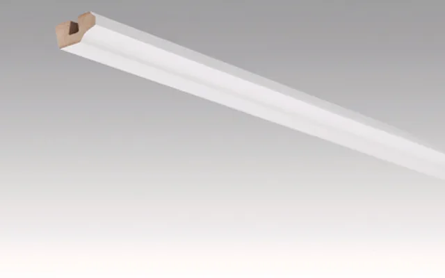 Moulure plafond/clips 19/38 mm MC Blanc brillant 4084 / 2380*38*19mm