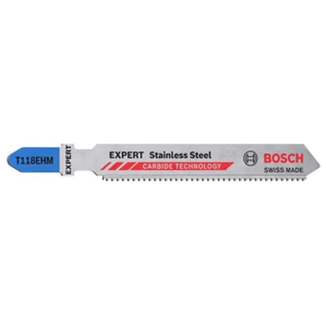 Lame de scie sauteuse T118 EHM Special for Inox (Emb de 3 pces)