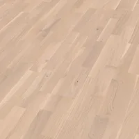 Sol Parquet Longlife PC 200 verni ultra mat Chêne animé blanc crème - Biemar Bois-2