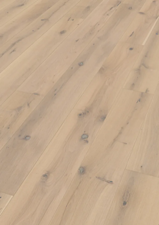 Sol Parquet longlife PD 400 | huilé nature Chêne authentique blanc crème 9031 | brossé 2200*180*13mm