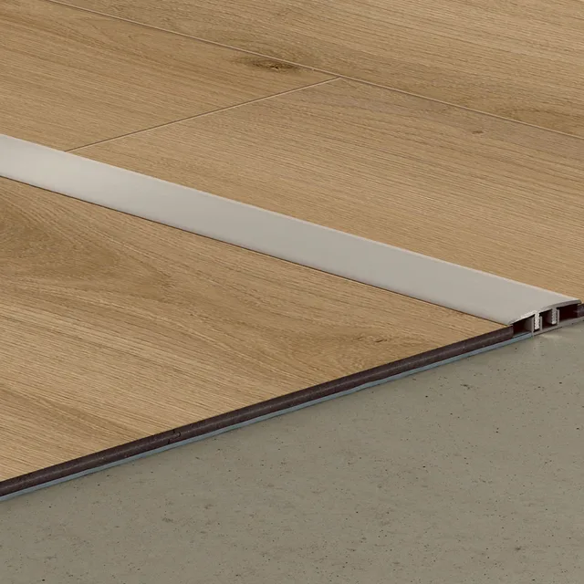 Quick-Step Profilé de dilatation Silver 2000x34x7 mm - Biemar Bois-1