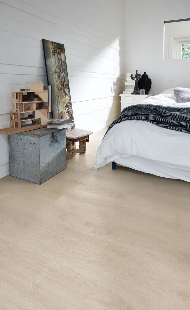 Sol stratifié LC 150 Chêne blanc lessivé - Biemar Bois-1