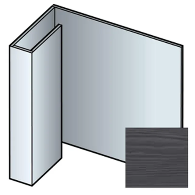 Anschlussprofil Sidings Cedral Lap / Abschlussprofil Sidings Cedral Click 3_m C18 Schiefergrau