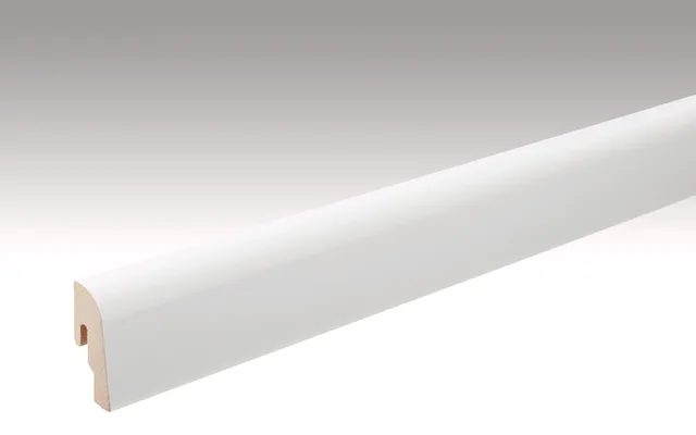 Plinthe Profilé 2 PK Blanc Uni Brillant FD - Biemar Bois