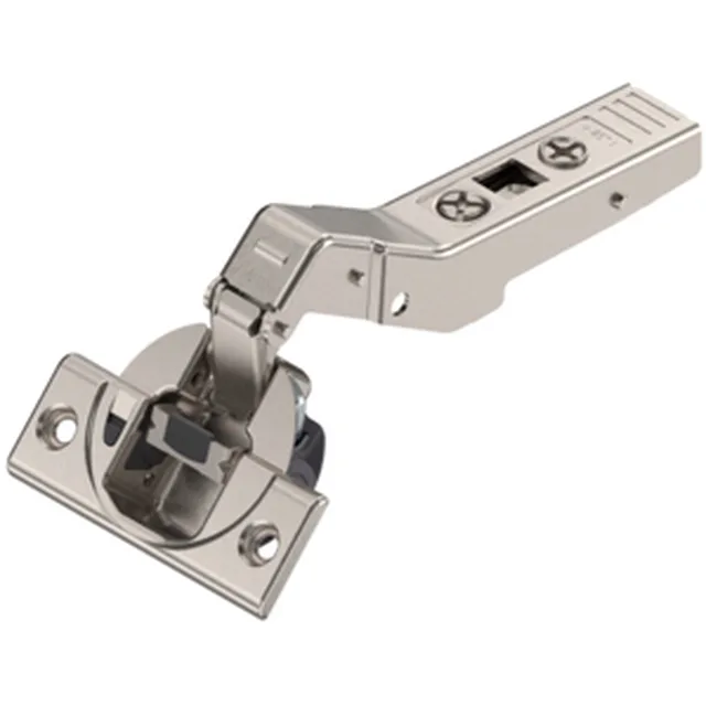 Charnière Clip Top d'angle +45°, 95° Blumotion intégré 79B9658 en semi-applique avecboîtier à visser avec ressort