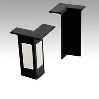 Plinthe Profilé 20 PK Noir - Biemar Bois-2