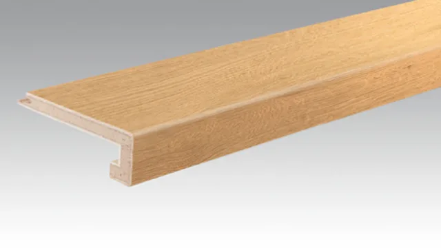 Parquet Profilé pour nez de marche U Chêne animé 9001 | brossé / 2150*108*40mm