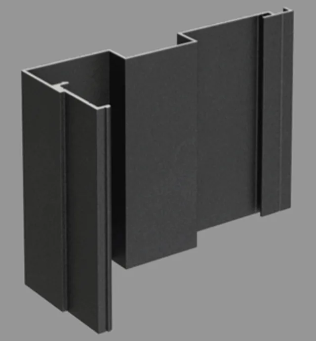 CLADIX Innenwinkel 90°Alu RAL 9005 - Lg 3005mm