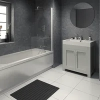 Panel-X NEXT Black Bonito Glans 2400x580mm - Biemar Bois-1