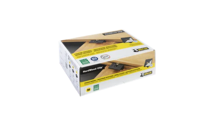 Hardwood clips extreme M (5mm) kit 185pces+vis