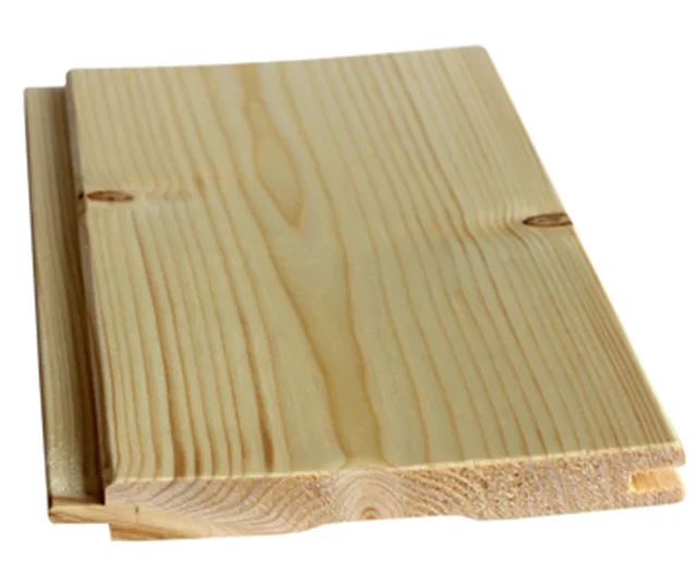 Lambris en sapin blanc - choix A - 13,5x110 - profil grain d’orge - non traité - rainuré languette 4 côtés - LG: 2,65m