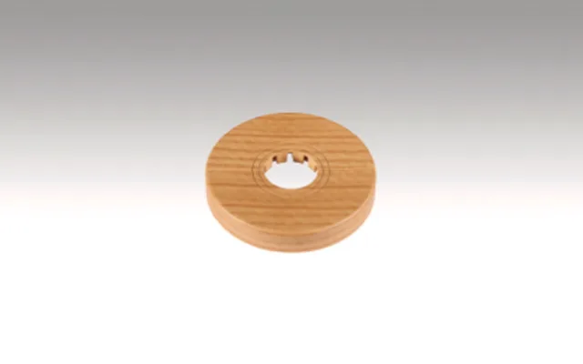 Universel Rosettes pour radiateurs en matière plastique (1 Stk = 1 VPE à 2 Stk) Chêne nature 2013