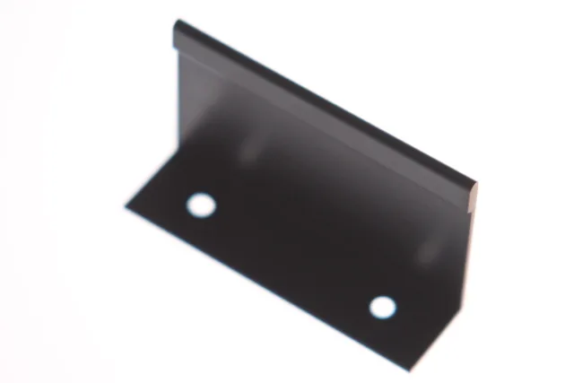 Poignée 'Angle' Aluminium Noir 70x1,6 mm - Biemar Bois