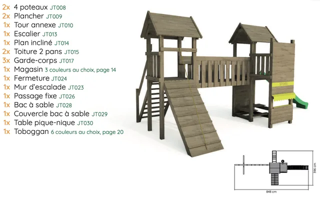 Tour Castel - Biemar Bois