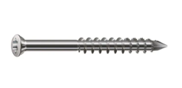 Vis bardage, tête red. 4x45 mm inox (Emb de 100 pces)