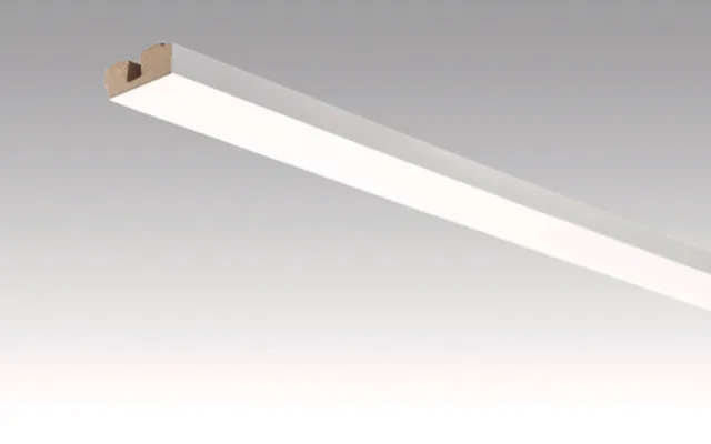 Moulure carrrée de finition pour plafonds 15/40 mm MC Blanc (à peindre) DF 2222 / 2380*40*15mm