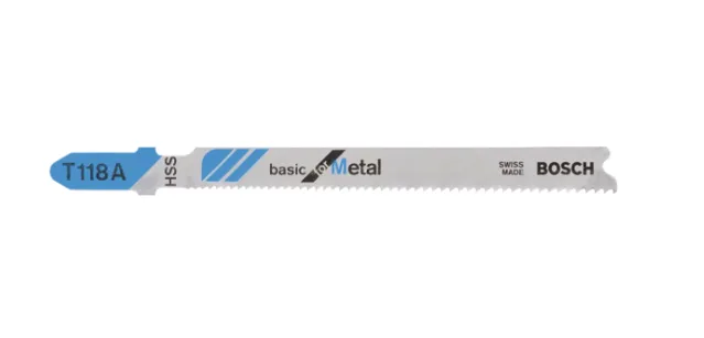 Lame de scie sauteuse T118 A Basic for Metal /5 pces