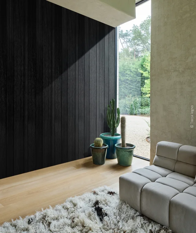 Tocca legno - Relief Panels Nero - Anwendungssituation