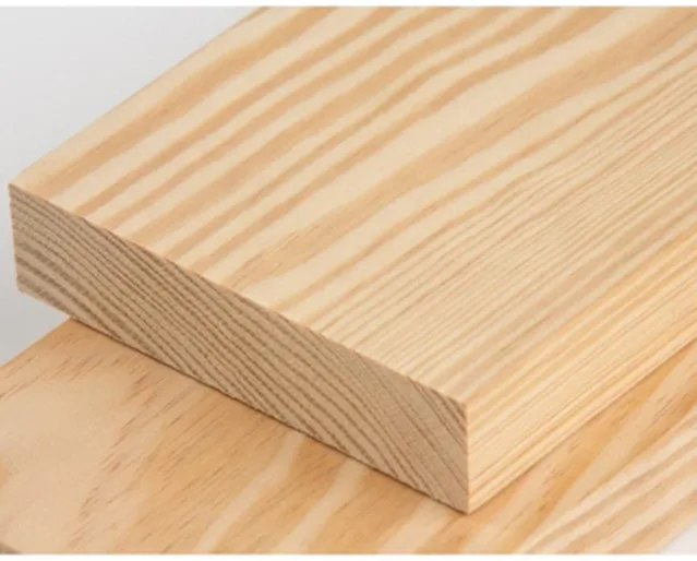 Carolina pine (Yellow pine) 26x305 - sec - brut de sciage