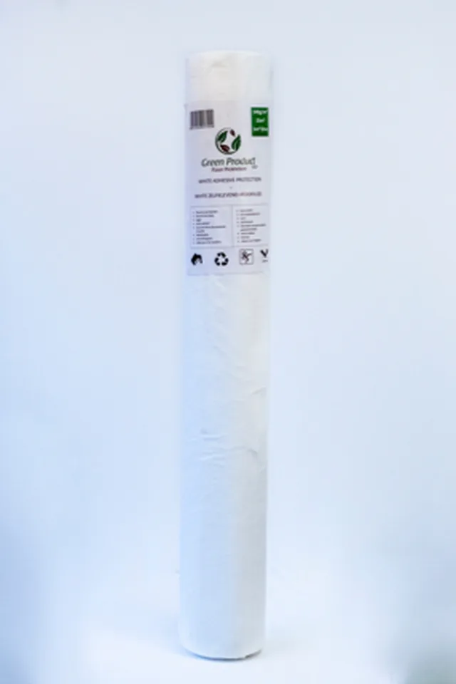 Protection de sol auto-adhésif blanc 1m - 25m2 /rouleau