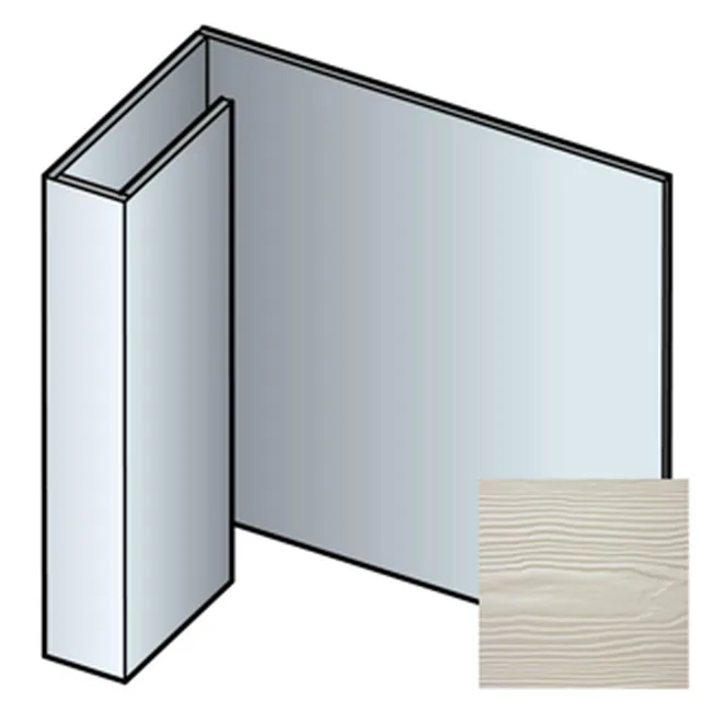 Profil raccordement / profil d'arrêt Sidings click 3m -05 gris
