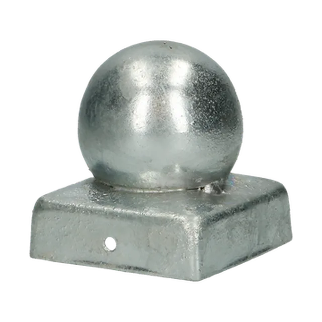 Ornement de poteau avec boule 71x71 mm Gàc