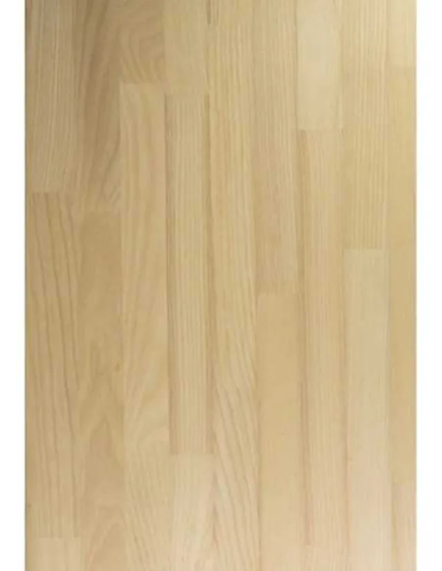 Lamellé collé frêne abouté 19mm