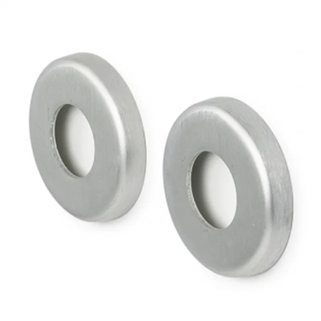 Rosace de poignée type 8100 50mm, finition alu F1 /paire