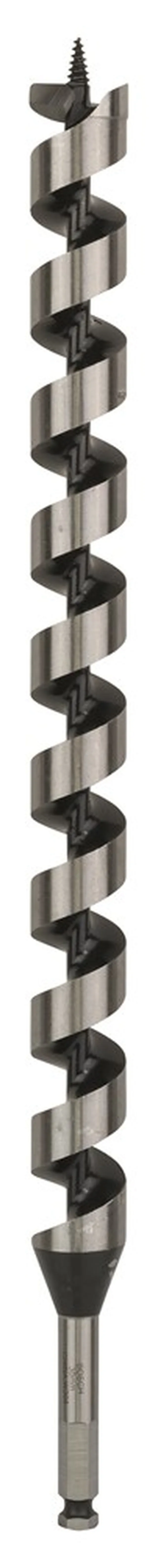 Mèche à bois hélicoïdale, six pans 30 x 385 x 450 mm, d 11,1 mm