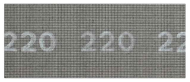 Grille de ponçage 93 x 230 mm, G220 (Emb de 5 pces)
