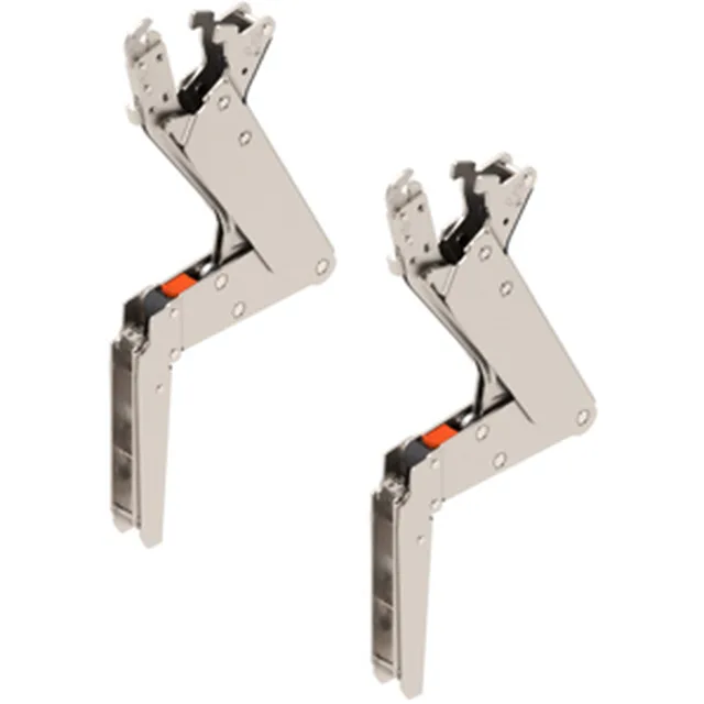 Set de bras AVENTOS HS Top acier nickelé