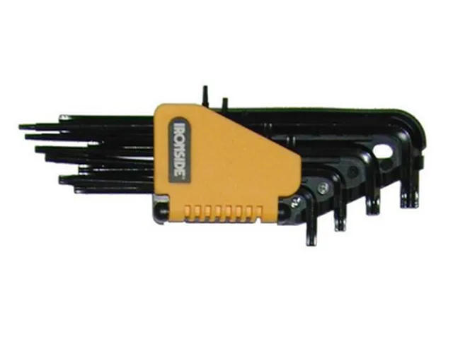Set 9 Clés allen torx 8 < 50mm. sur support