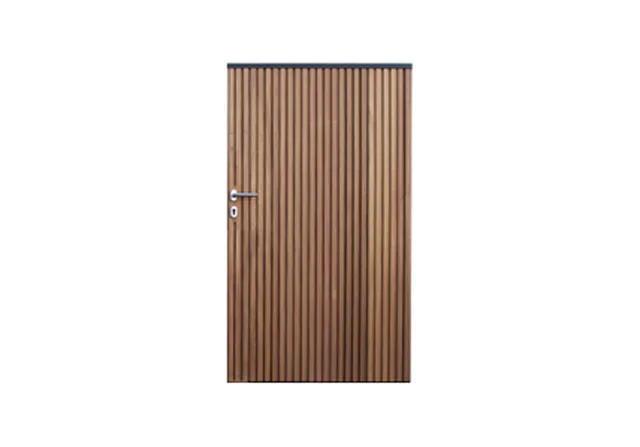 Portail simple Toba ayous sens d'ouverture 1 (RAL9004 noir)