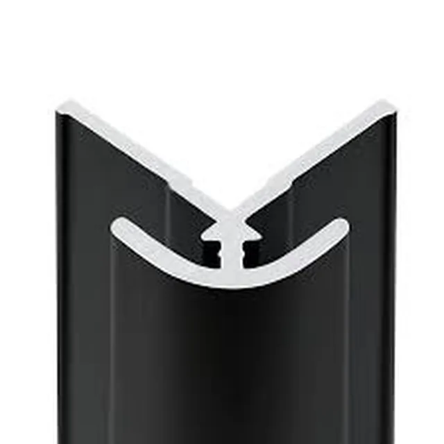 Panel-X BASE Angle Extérieur 4*3050mm Noir mat