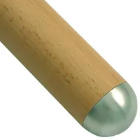 Embout arrondi pour main courante 42,4 mm inox Biemar Bois - Élégance-1