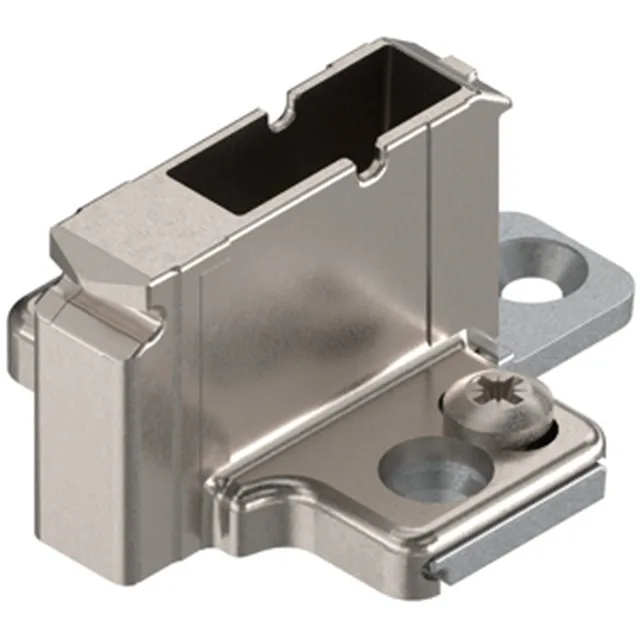 Embase en croix avec eurovis 175H9190.22 - dist.:18mm - H:26,5mm