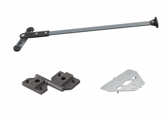 Sailing 2 garniture pour portes pliantes jusque 20Kg sans charnière 165°
