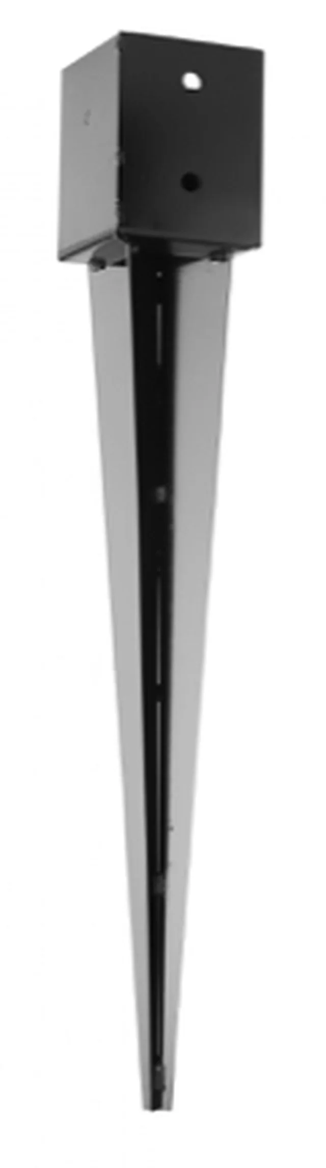 Pied POTEAU JARDIN NOIR A ENF. 90X90X620