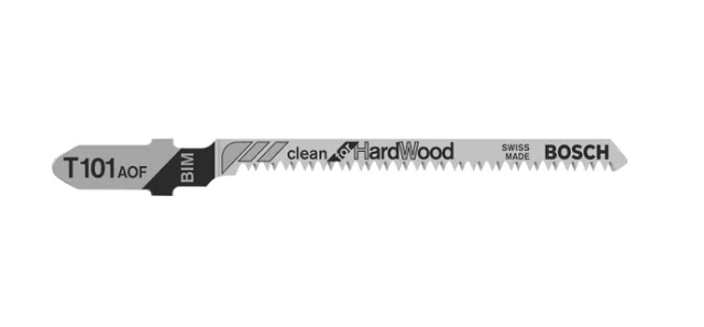 Lame de scie sauteuse T 101 AOF Clean for Hard Wood 5pc