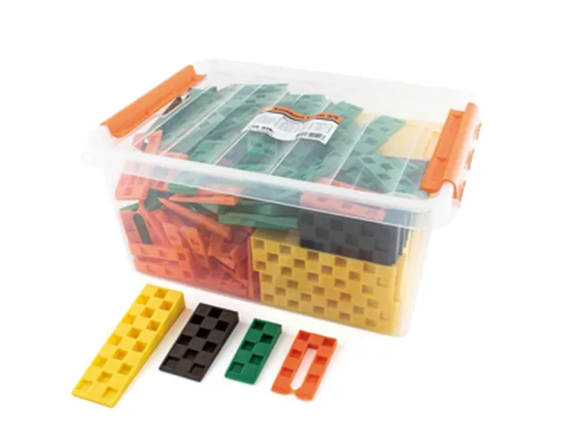 Mix-Box cales biseautées PVC (Emb de 245 pces)