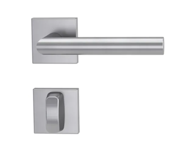 Garniture Lucia Square WC inox mat 21mm EN 1906 KL. 3