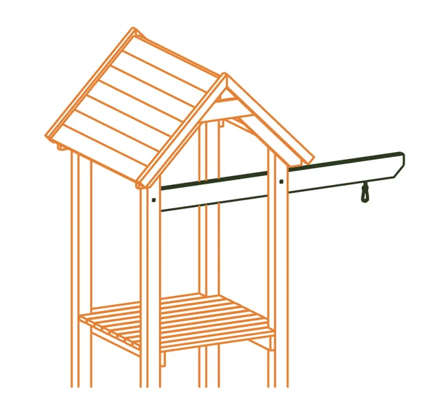Barre à grimper - Biemar Bois
