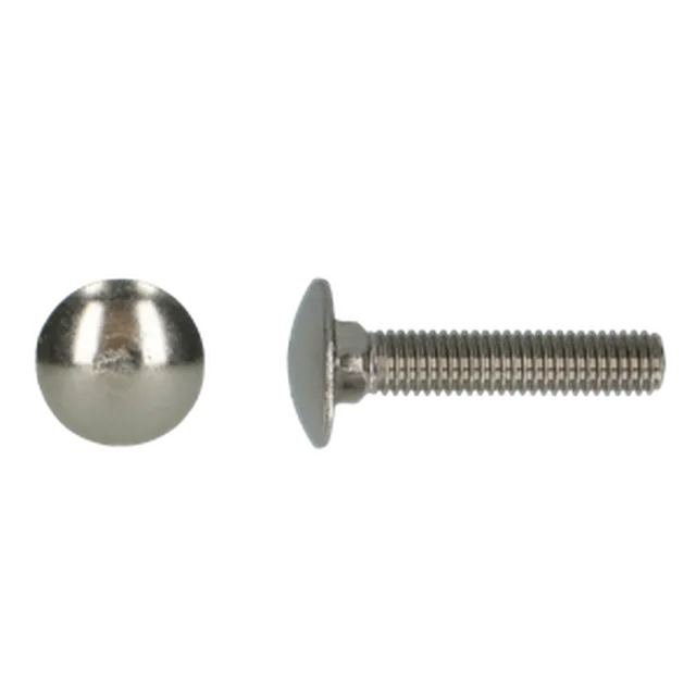 Boulon à bois M8x100,inox A2 (emb: 10 pces)