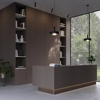 Mélaminé Unilin 18mm Weave mud brown - Biemar Bois-2