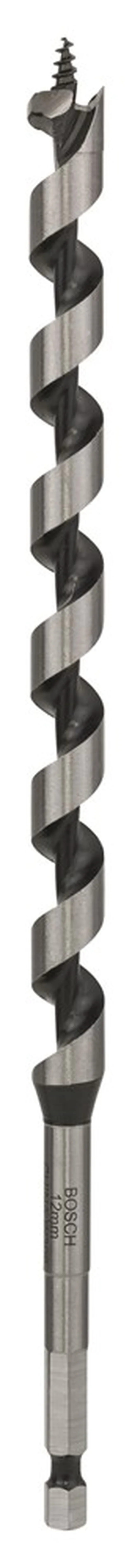 Mèche à bois hélicoïdale, six pans 12 x 170 x 235 mm, d 6,35 mm