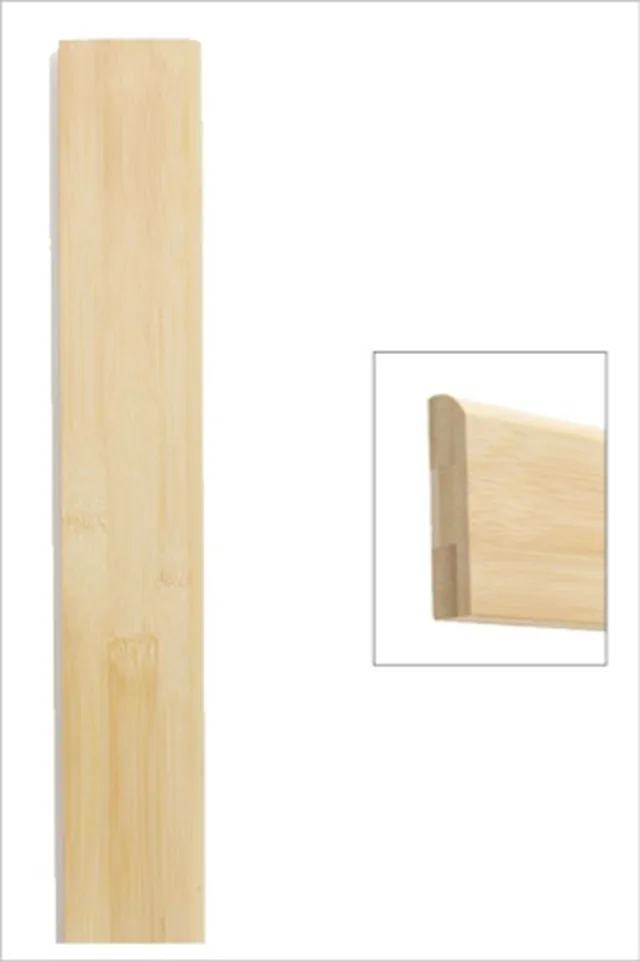 Bamboo Plinthe bambou vertical naturel 1860x50 mm - verni