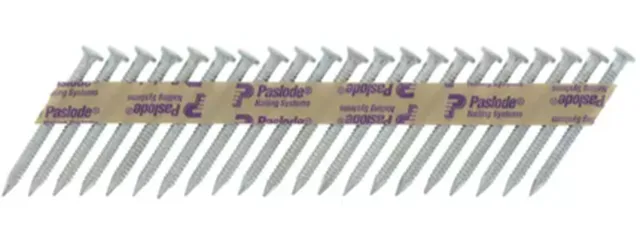 Clou en bande 4,0x40 cranté 12µm+gaz ppn50 (Emb de 1250 pack)