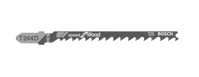 Lame de scie sauteuse T244 D Speed for Wood /5pces