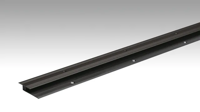 Profilé de jonction Modèle 202 Noir anodisé - Biemar Bois